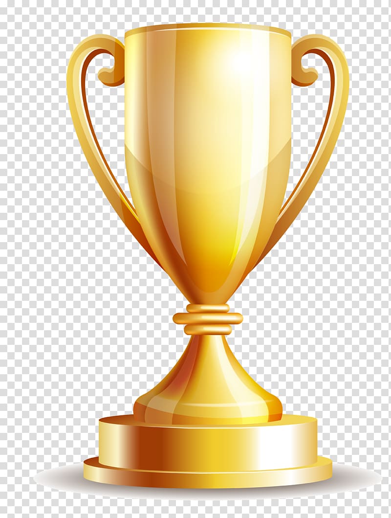 gold trophy illustration, Trophy Cup , cup transparent background PNG clipart