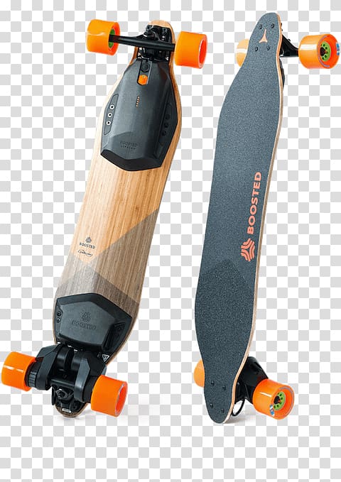 BOOSTED BOARDS Dual+ 2nd Gen Motorized Skateboard Electric skateboard Longboard, speed up transparent background PNG clipart
