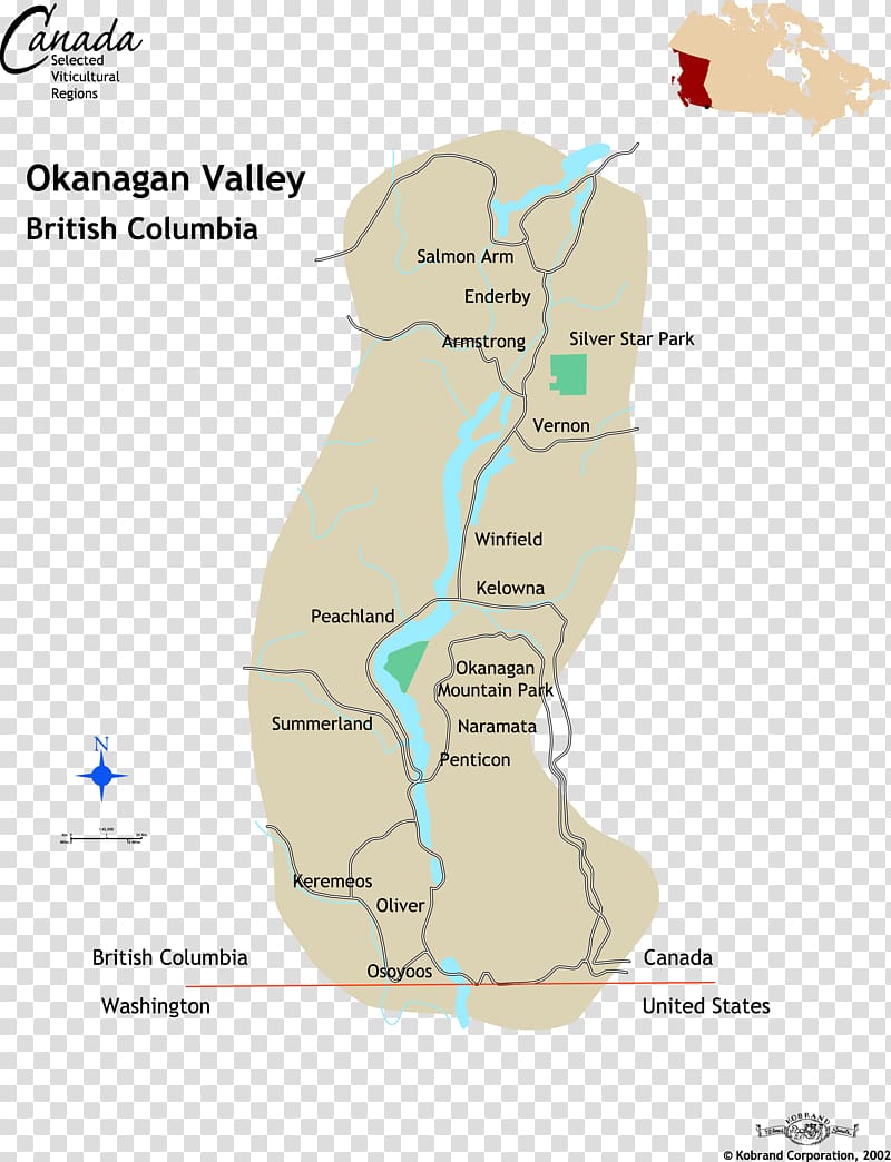 Okanagan Lake Canadian wine Route des vins, british columbia canada transparent background PNG clipart