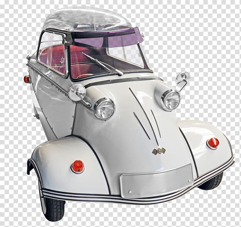 Vintage car Vehicle Isetta Scooter, scooter transparent background PNG clipart