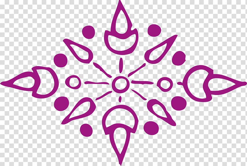 pink flower , Symbol Euclidean , Purple symbol transparent background PNG clipart