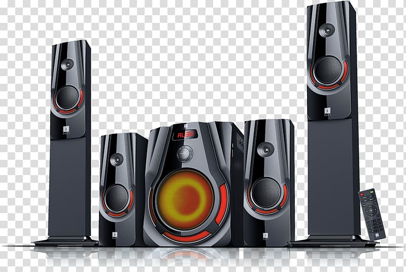 Loudspeaker Home Theater Systems Wireless speaker Computer speakers Subwoofer, Laptop transparent background PNG clipart