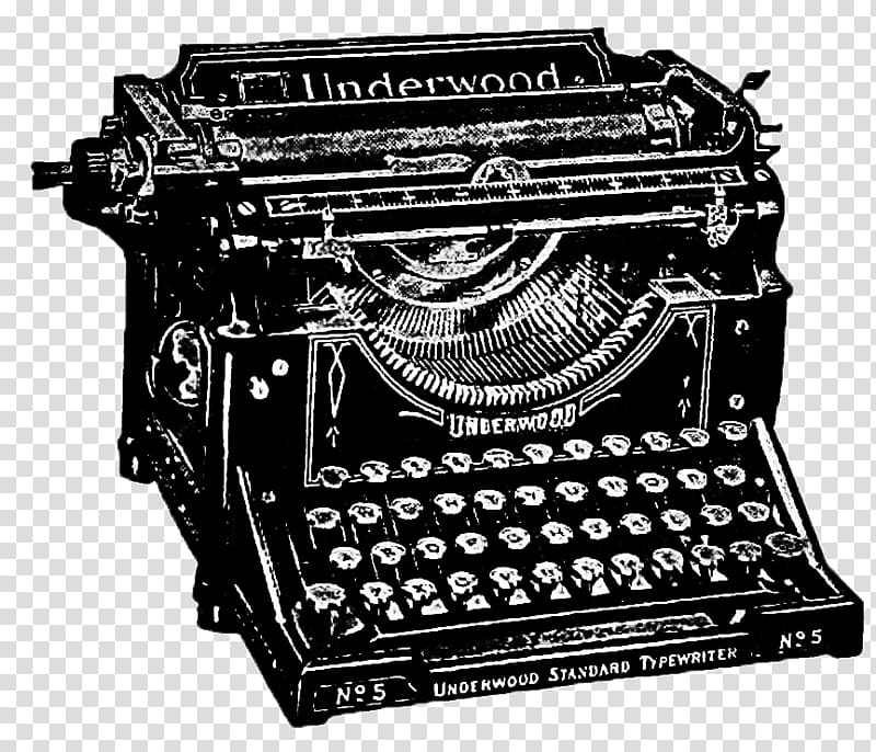 Paper Typewriter Victorian era , Typewriter transparent background PNG clipart