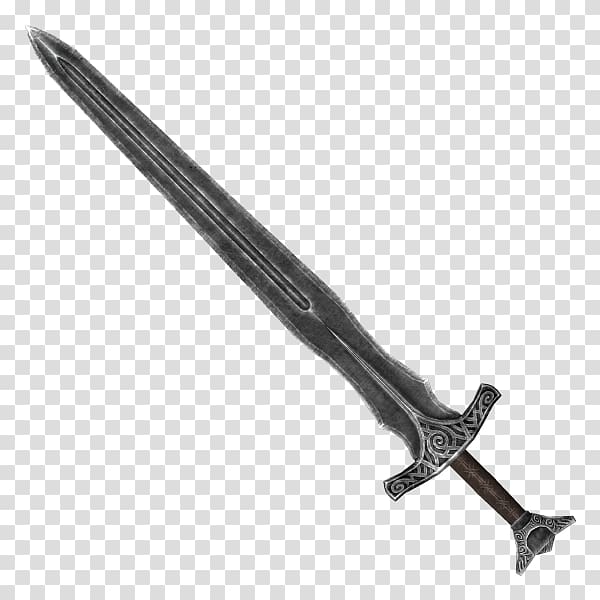 gray sword, Ornamental Sword transparent background PNG clipart