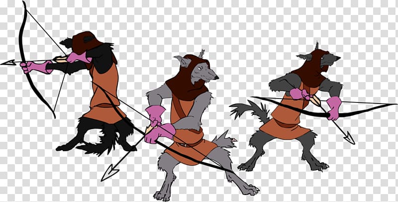 Robin Hood Gray wolf The Walt Disney Company YouTube Archery, Elf Ranger transparent background PNG clipart