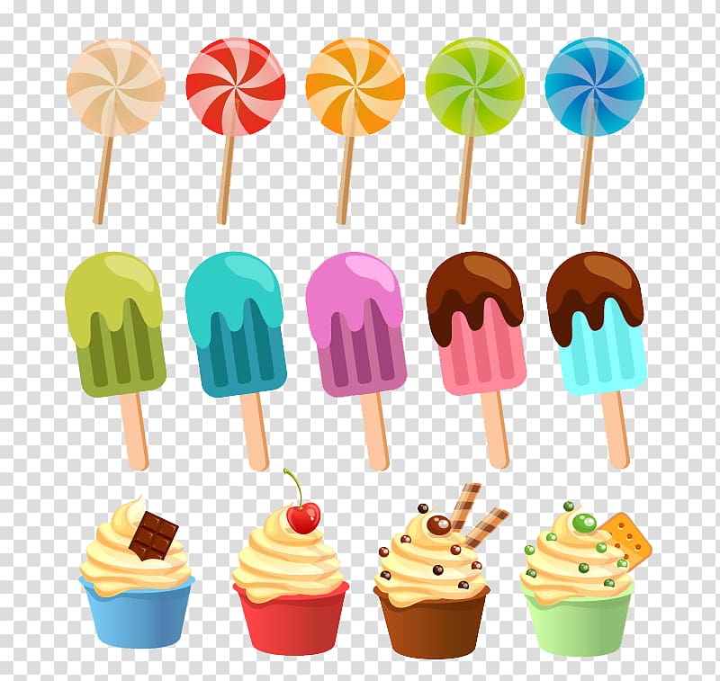 Ice cream cake Lollipop Chocolate bar, Ice Cream Cake transparent background PNG clipart