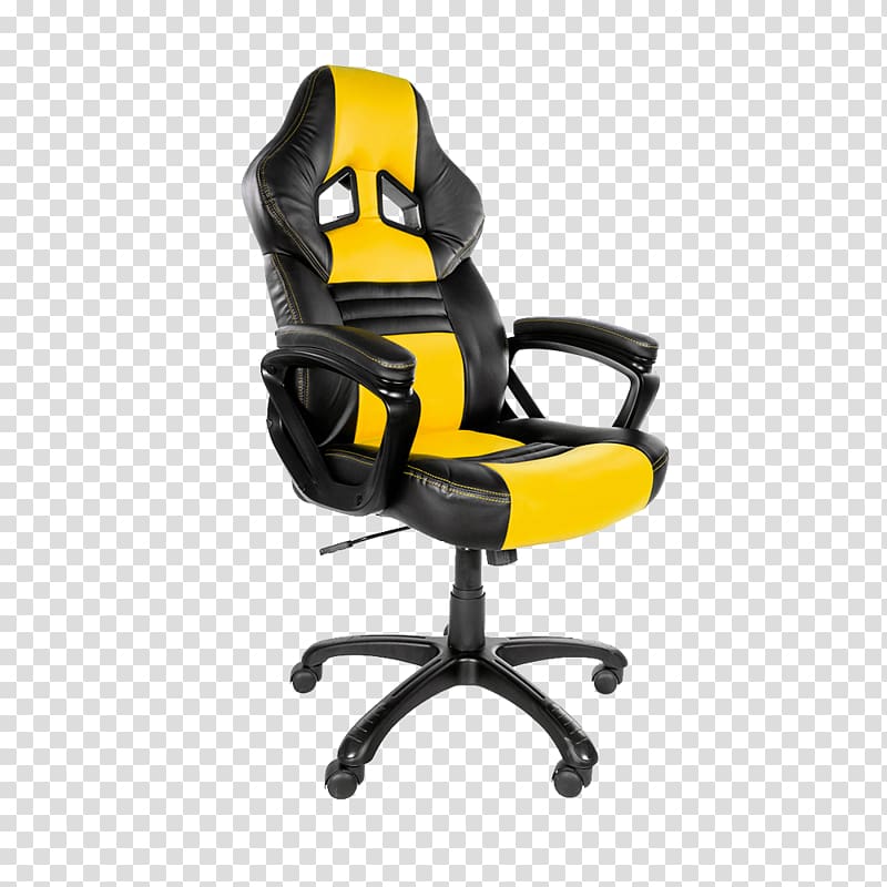 Swivel chair Video game Office & Desk Chairs Human factors and ergonomics, seat transparent background PNG clipart