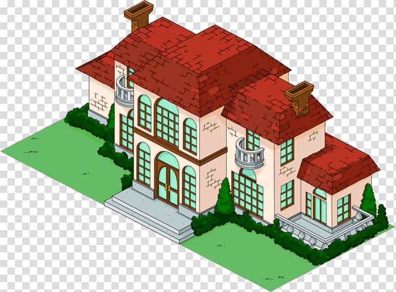 The Simpsons: Tapped Out Fat Tony Manor house Chemical compound, Simpsons Tapped Out transparent background PNG clipart