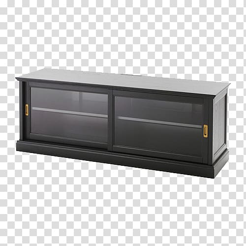 Window Table Sliding glass door Cabinetry Furniture, Black glass cabinet transparent background PNG clipart
