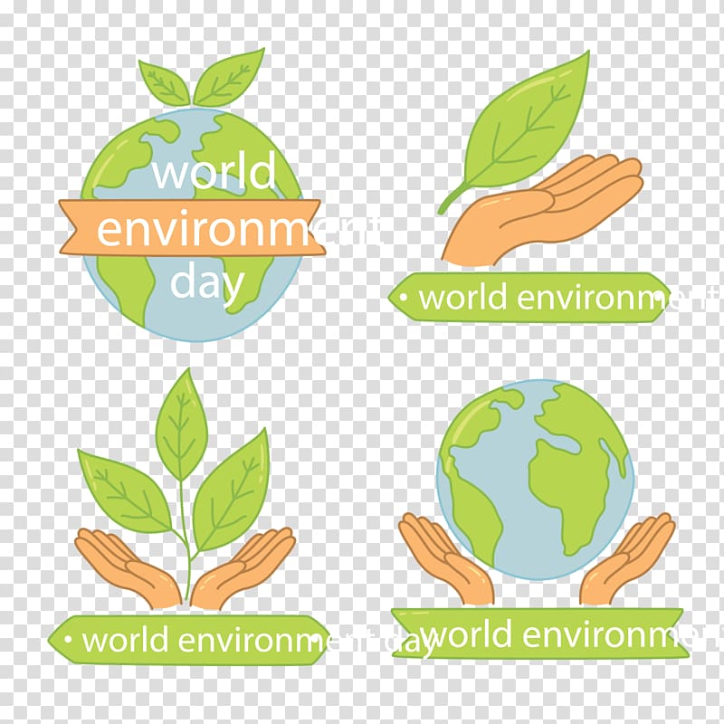 World Environment Day Natural environment Euclidean Leaf, Environment Day transparent background PNG clipart