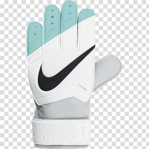 Goalkeeper Glove Football Nike N GK Classic White/Hyper Turq, glove it tennis bags transparent background PNG clipart