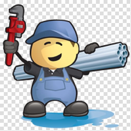 Cartoon Five Star Plumbing Services Plumber Construction worker, plumber transparent background PNG clipart