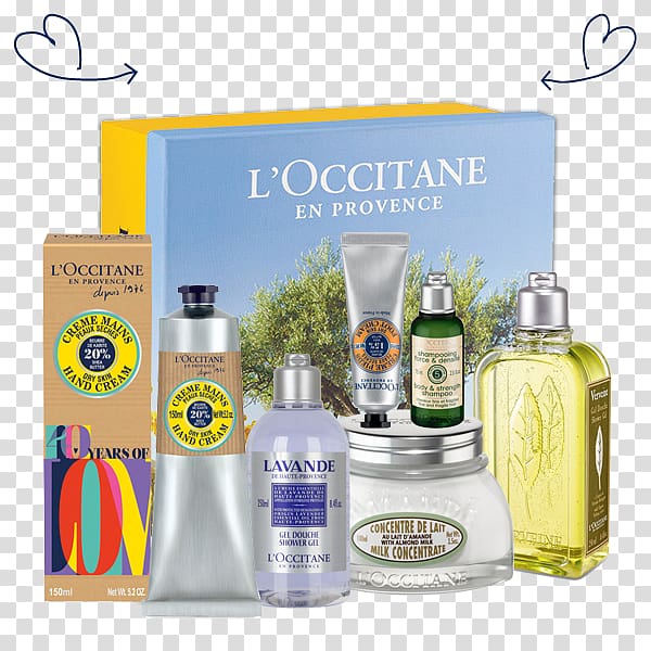 Lotion L\'Occitane Shea Butter Hand Cream L\'Occitane en Provence L\'Occitane Certified Organic* Pure Shea Butter, perfume transparent background PNG clipart