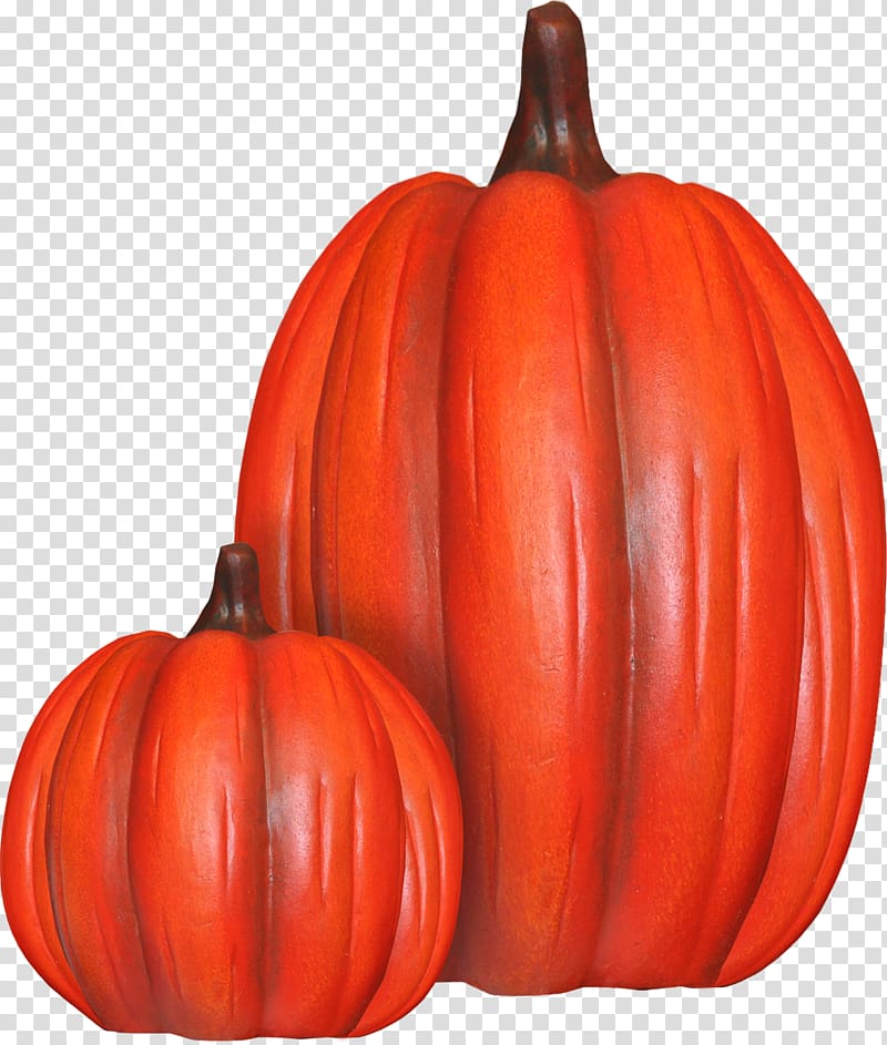 Pumpkin Calabaza Gourd Winter squash, Red pumpkin transparent background PNG clipart