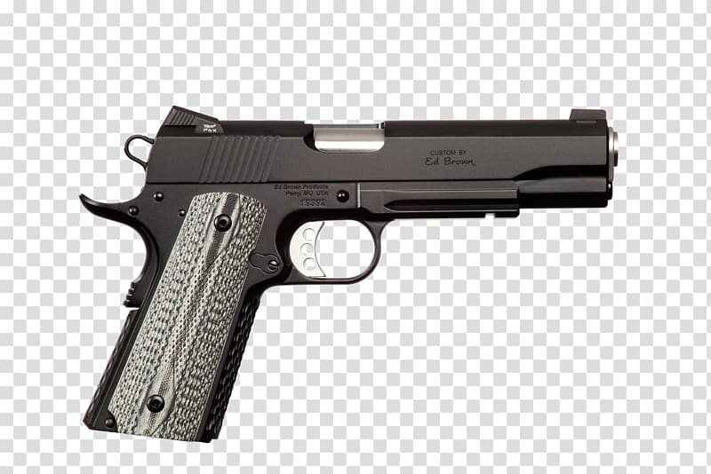 M1911 pistol .45 ACP Automatic Colt Pistol Firearm, Heckler & Koch P11 transparent background PNG clipart