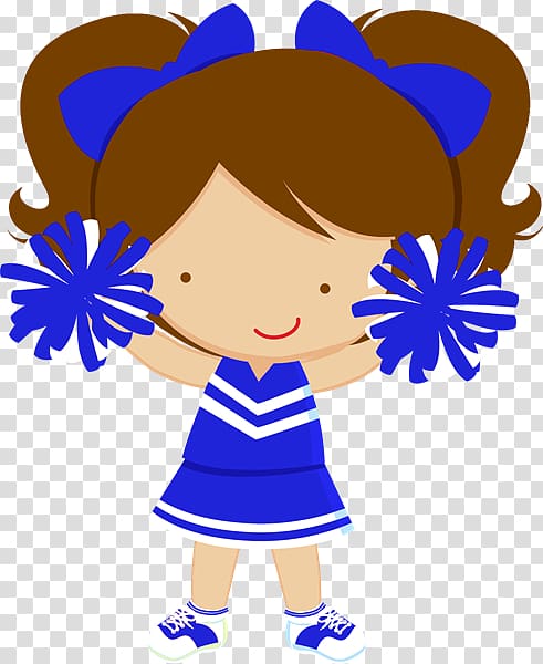 Cheerleading Free content , Blue Cheerleader transparent background PNG clipart
