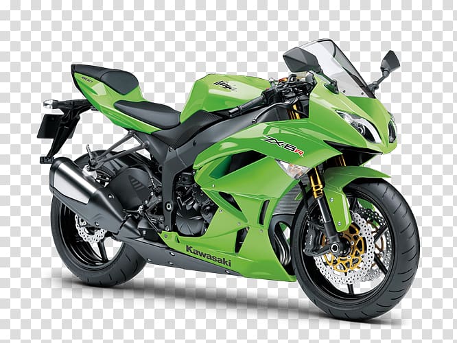 Kawasaki Ninja ZX-14 Kawasaki Ninja H2 Ninja ZX-6R Kawasaki motorcycles, motorcycle transparent background PNG clipart