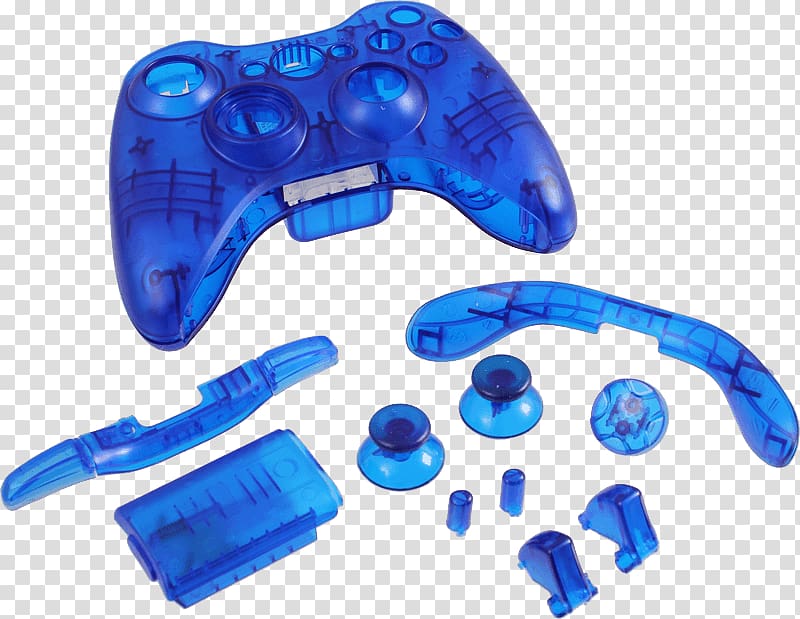 Xbox 360 controller Xbox 360 Wireless Headset Xbox One, blur xbox 360 transparent background PNG clipart
