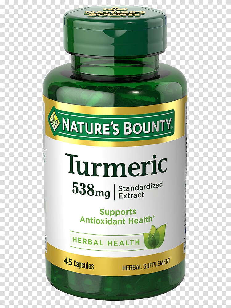 Dietary supplement Turmeric NBTY Curcumin Capsule, health transparent background PNG clipart