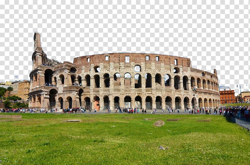 Colosseum Palatine Hill Roman Forum Arch of Constantine Temple of Venus and Roma, Rome, Italy eight transparent background PNG clipart