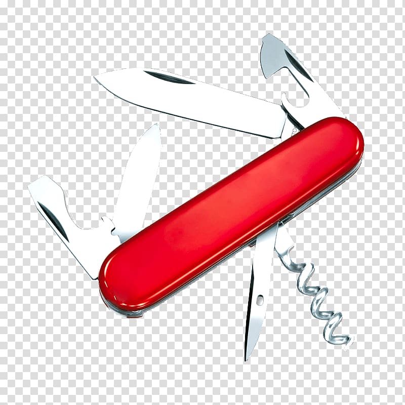 Swiss Army knife Multi-function Tools & Knives Victorinox Pocketknife, knife transparent background PNG clipart