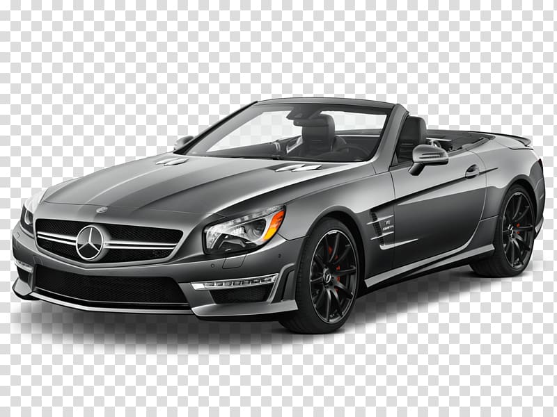 grey Mercedes-Benz convertible coupe, Mercedes Sport Convertible transparent background PNG clipart