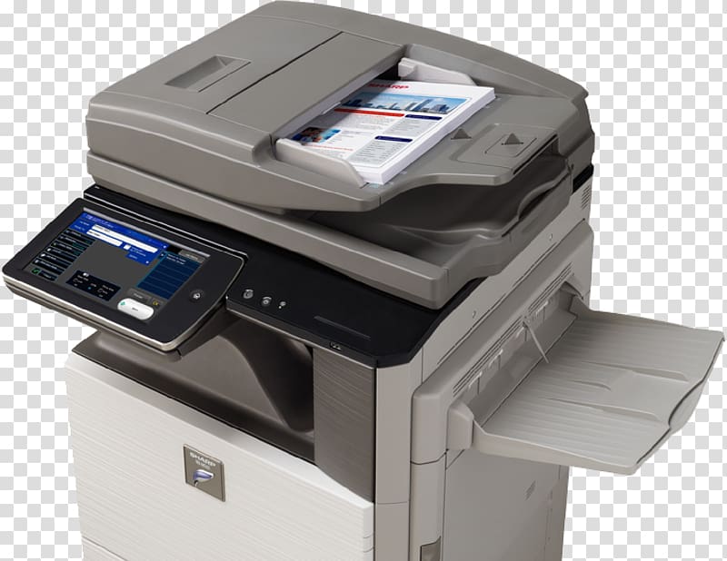 Multi-function printer copier Touchscreen scanner, Multifunction transparent background PNG clipart