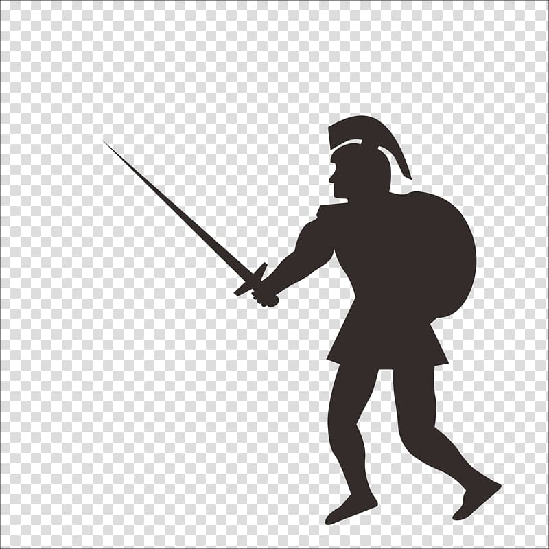 Soldier Gladius Sword Roman army , Soldiers transparent background PNG clipart