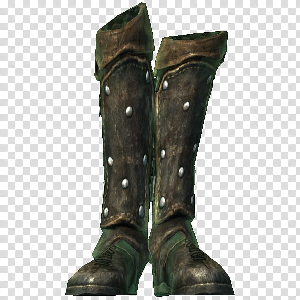 Boot The Elder Scrolls V: Skyrim Nexus Mods Leather Shoe, leather shoes transparent background PNG clipart