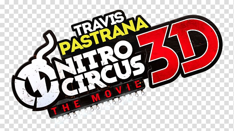 Logo Brand Music 3D Film, Nitro Circus transparent background PNG clipart