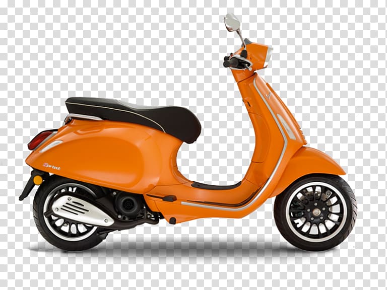 Scooter Vespa Sprint Vespa 50 Motorcycle, scooter transparent background PNG clipart