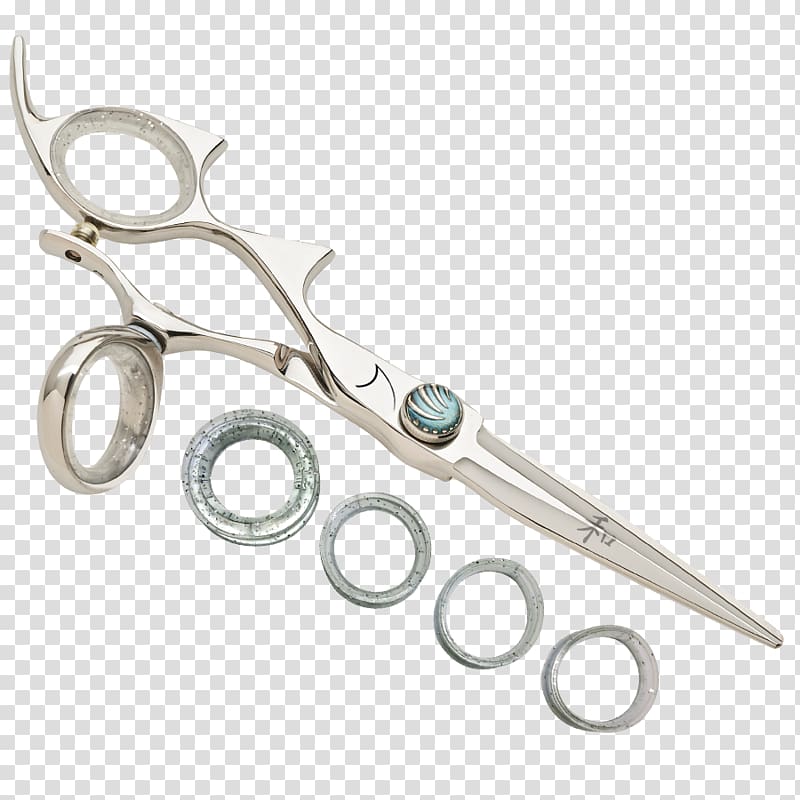 Scissors Shark Fin Hair-cutting shears Handedness, wide tooth comb transparent background PNG clipart