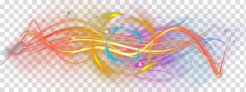 yellow, pink, and blue frequency , Cool beam transparent background PNG clipart