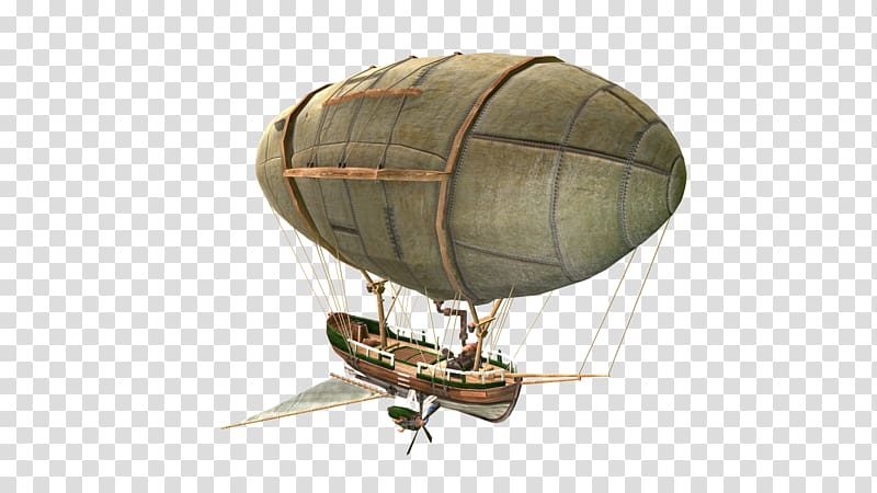 Rigid airship Hot air balloon Aircraft, hot air transparent background PNG clipart