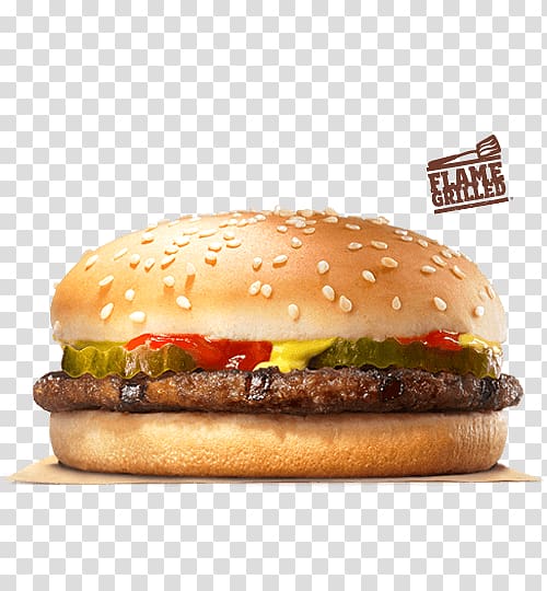 Whopper Hamburger Cheeseburger Big King Veggie burger, apple juice transparent background PNG clipart