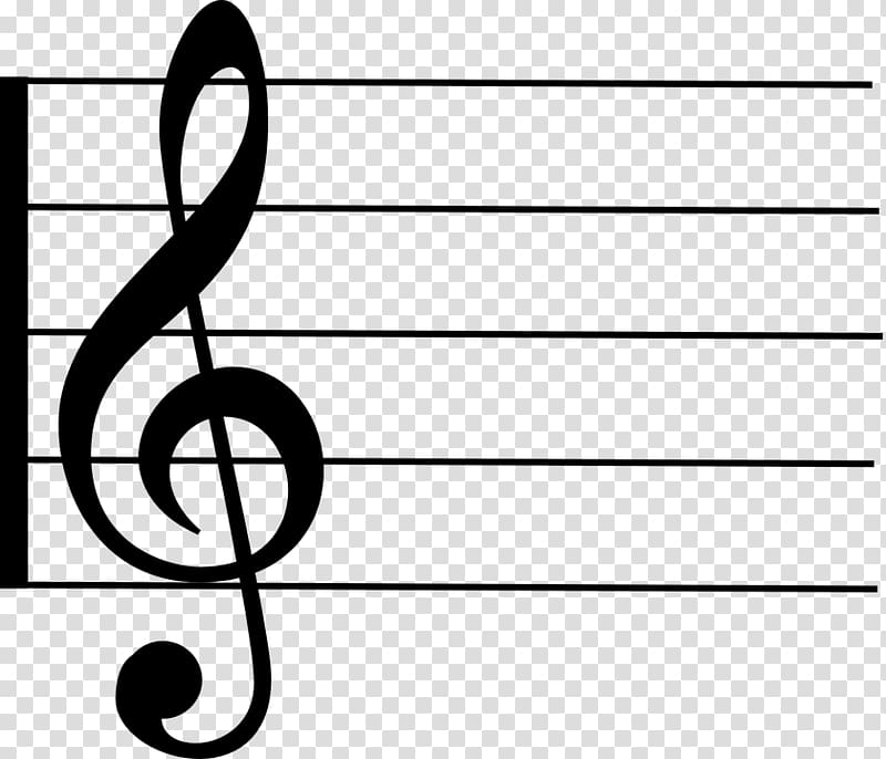 Staff Clef Manuscript paper Musical note Treble, musical note transparent background PNG clipart