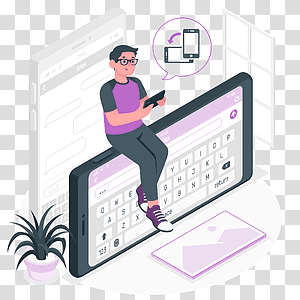 illustration, Landscape mode, mobile, user, choice, preference, settings, devices transparent background PNG clipart thumbnail
