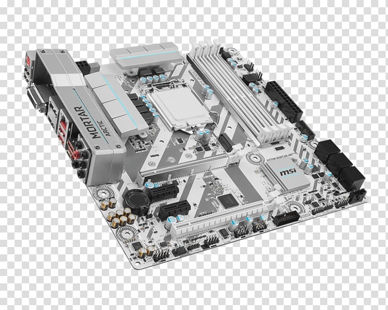 Intel LGA 1151 microATX Micro-Star International Motherboard, intel transparent background PNG clipart