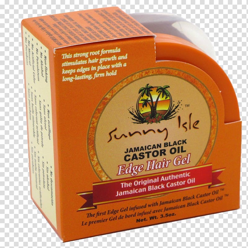 Sunny Isle Jamaican Black Castor Oil Edge Hair Gel, oil transparent background PNG clipart