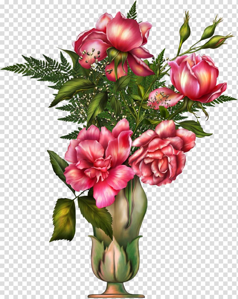 Flower Still Life: Pink Roses Garden roses , chrysanthemum transparent background PNG clipart