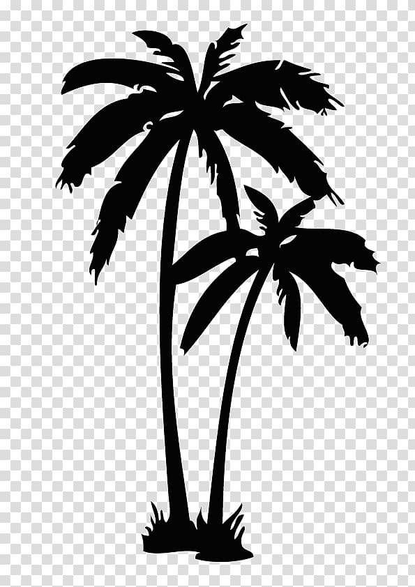 Arecaceae Tattoo Wall decal, design transparent background PNG clipart