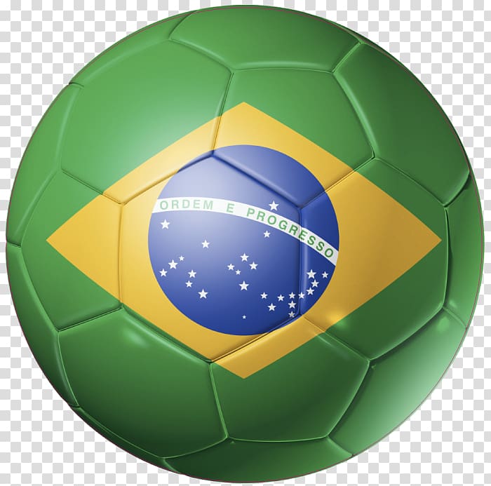 Basketball Ball With Brazilian Flag On White. Stock Clipart, Royalty-Free