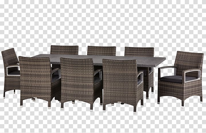 Table Wicker Garden furniture Dining room, upscale recipes transparent background PNG clipart