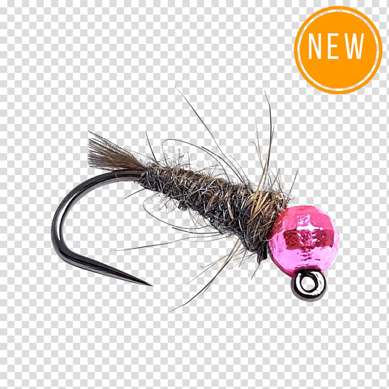 Artificial fly Fly fishing Nymphing, Fishing transparent background PNG clipart