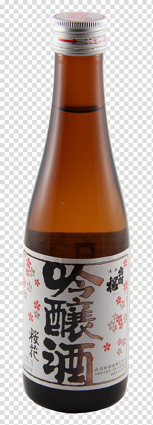 Liqueur Dewazakura Sake Brewery Dewazakura Museum Alcoholic drink, Onibi transparent background PNG clipart