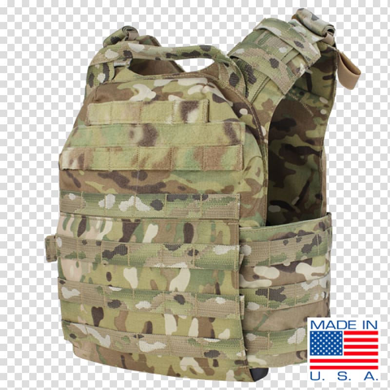 Soldier Plate Carrier System MOLLE MultiCam Modular Tactical Vest Gilets, others transparent background PNG clipart