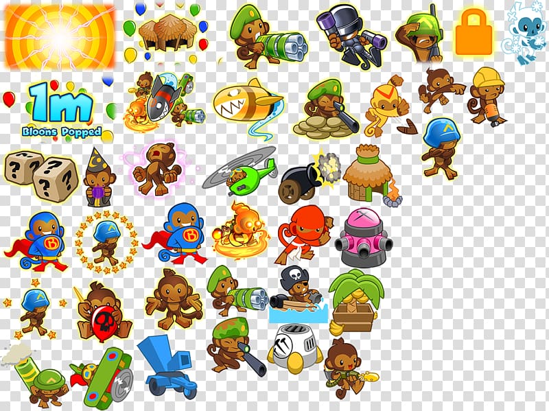 Bloons TD 5 Bloons TD Battles Bloons TD 3 Video game, Minecraft transparent background PNG clipart