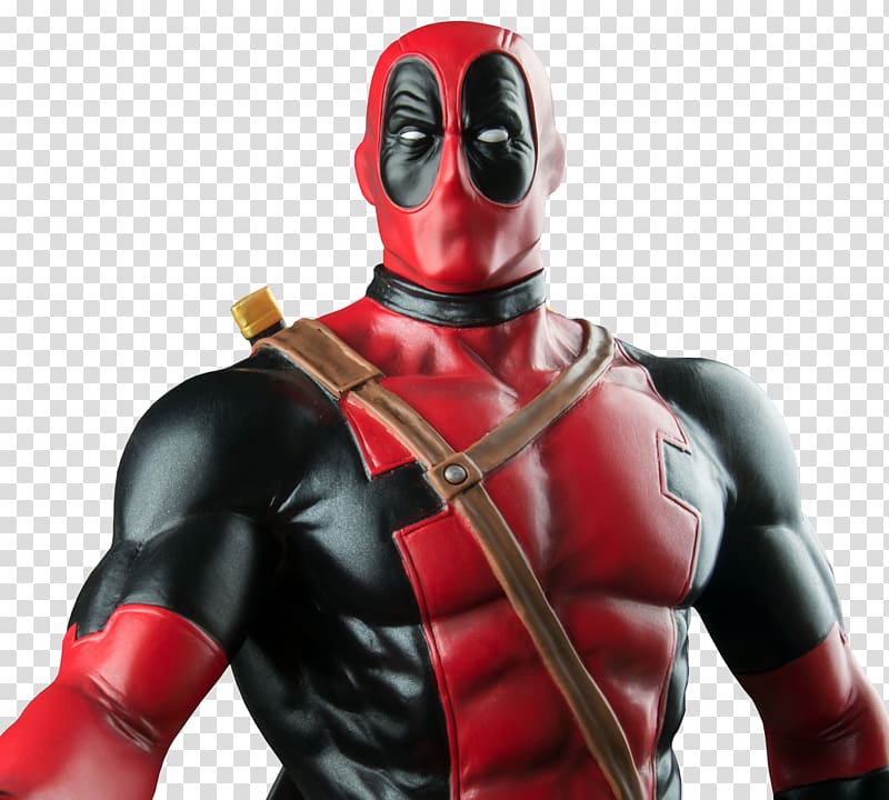Deadpool 1:6 scale modeling Statue Spider-Man Superman, chimichanga transparent background PNG clipart