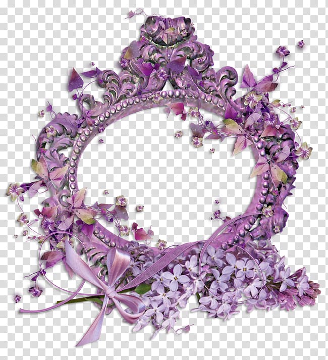 Frames ping , FLORAL CIRCLE transparent background PNG clipart