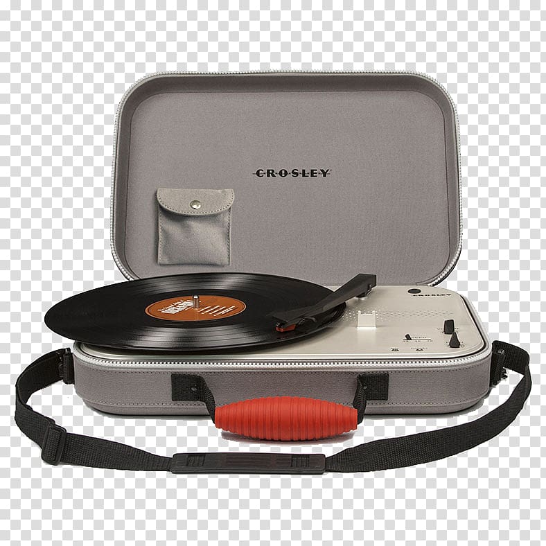 Crosley Cr8016a Messenger Portable Turntable Phonograph record Crosley Cruiser CR8005A, record player transparent background PNG clipart